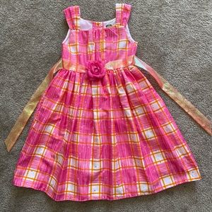 Girls Dollie & Me sequin spring / summer dress size 10